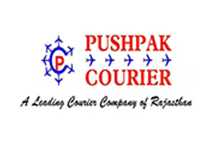 Pushpak Courier logo