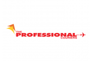 The Professional Couriers logo